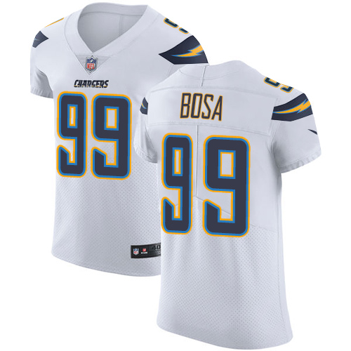 Nike Chargers #99 Joey Bosa White Men's Stitched NFL Vapor Untouchable Elite Jersey - Click Image to Close